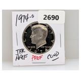 1974-S PF JFK Half $1 Dollar