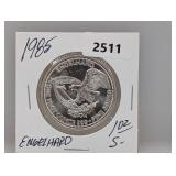 1985 1oz .999 Silv Engelhard Prospector