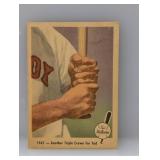 1959 Fleer Ted Williams Another Triple Crown Stain