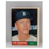 1961 Topps Jim Bunning #490 Corner/Surface
