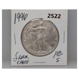 1996 1oz .999 Silv Eagle $1 Dollar