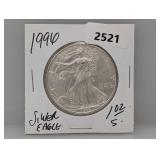 1996 1oz .999 Silv Eagle $1 Dollar