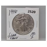 1996 1oz .999 Silv Eagle $1 Dollar