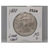 1996 1oz .999 Silv Eagle $1 Dollar