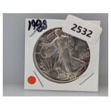 1988 1oz .999 Silv Eagle $1 Dollar