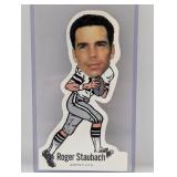 1972 NFLPA VINYL STKRS Football Roger Staubach HOF