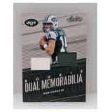 2018 Absolute Sam Darnold Rookie Dual Relic Crease