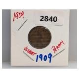 1909 Wheat Penny