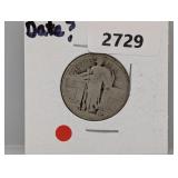 19??-S 90% Silv Liberty Quarter