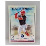 60/99 2024 Panini Boys of Summer Elijah Green #29
