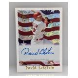 2025 Topps Archives David Eckstein Auto Edge