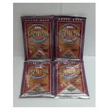 (4) 91-92 Upper Deck Basketball Inaugural Ed Packs