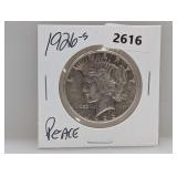 1926-S 90% Silv Peace $1 Dollar