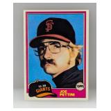 1981 Topps #62 Joe Pettini Rookie