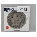 1889-O 90% Silv Morgan $1 Dollar
