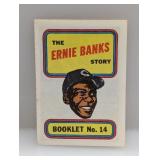 1970 Topps Story Booklets Baseball Ernie Banks HOF