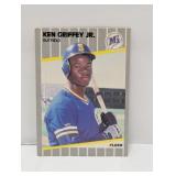 1989 Ken Griffey Jr. Fleer RC #548 Edges