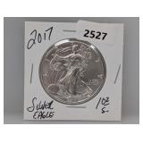 2017 1oz .999 Silv Eagle $1 Dollar