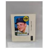 1969 Topps Decal Baseball Harmon Killebrew HOF