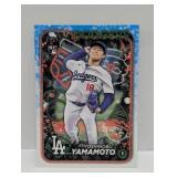 2024 Yoshinobu Yamamoto Topps Holiday RC
