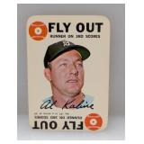 1968 Topps Game Cards Baseball Al Kaline HOF Edges