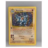 Pokemon 1999 1stï¿½Ed Shadowless Machamp Holo Damage
