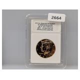 USCG 2011 UNC 24KT Gold Enriched JFK Half $1