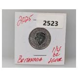 2025 1/4oz .999 Silv Britannia