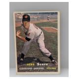 1957 Topps Herbert Score #50 Corners/Stains/Edges