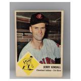 1963 Fleer #13 Jerry Kindall Indians Edges/Corners