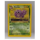 Pokemon 1999 1stï¿½Edition Weezing 45 Crease