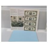 Bureau of Engraving & Printing Uncut $2 Sheet