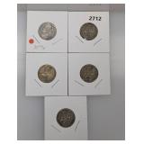 5-35% Silv War Nickels