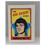 1971/72 Topps Story Booklets Rod Gilbert HOF 18