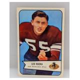 1954 Bowman #18 Leo Rucka Edges/Corner