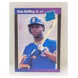 1989 Leaf Rated Rookie Ken Griffey Jr Edge/Surface