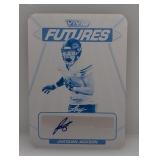 2024 Jackson Leaf Vivid Cyan Print Plate Auto 1/1