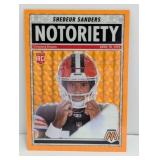 2025 Mosaic Shedeur Sanders RC Orange Prizm 13
