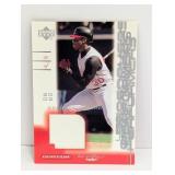 2002 Griffey Jr UD Ovation Lead Performer Relic