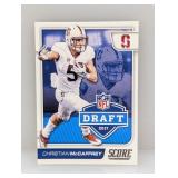2017 Score Draft Christian McCaffery Rookie #9