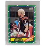 1986 Topps Boomer Esiason #255 Edges/Corners