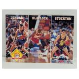 1993 Hoops Jordan/Blaylock/Stockton #289