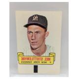 1966 Topps Rub-Offs Baseball Mel Stottlemyre