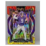 2024 Select Red Yellow Prizm J.J. McCarthy RC #24