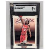 2003-04 Upper Deck MVP Lebron James #201 SGC 9