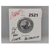 2025 1/4oz .999 Silv Britannia