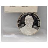 20G .999 Silv George Bush $20