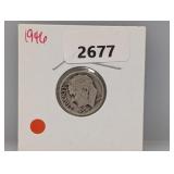 1946 90% Silv Roos Dime