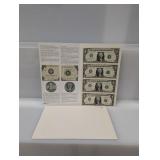 Bureau of Engraving & Printing Uncut $1 Sheet