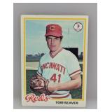 1978 Topps Tom Seaver #450 Corners/Edges/Stain